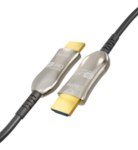 Cable Hdmi 2.1 Uhd Cl3 De 8 K, Cable Óptico Activo Híbrido (
