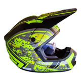 Casco Cross Hjc Cs-mx A Motocross Enduro Atv Mx Nt Cross 02