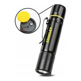 Linterna Stanley Recargable Led 200 Lumens Color De La Linterna Negro Color De La Luz Blanco