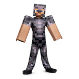 Disfraz De Steve Minecraft Clásico Para Niño