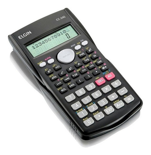 Calculadora Científica Elgin Cc240 12 Dígitos 240 Funções.