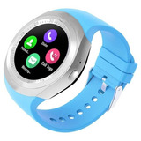 Relógio Inteligente Y1 Bluetooth Android & Ios - Azul