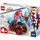 Lego Spidey- Miles Morales: Tecnotrike De Spider-man (10781) Cantidad De Piezas 59