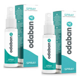 2 Antitranspirante Odaban Spray 30ml  Solução P/ Hiperidrose