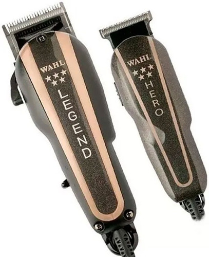 Oferta Máquina Wahl Barber Combo Legend Y Trimmer Hero 19pz