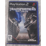 Jogo Transformers The Game (ps2, Original)