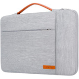 Funda Bolso Bandolera Para Laptop De 13  Lacdo Gris