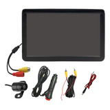 Monitor De Coche De Respaldo Lcd 7 12v Escala Líneas Kit