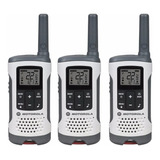 Kit 3 Radios Motorola 40km* 25 Mi Puerto Micro Usb T260tp