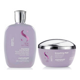 Alfaparf Smooth Smoothing Low Shampoo 250ml Y Mask 200ml Duo