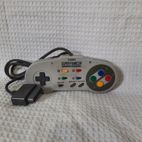 Controle Snes Turbo Super Famicom Original