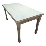 Mesa De Comedor Patas De 4  Provenzal  Inglesa  2,00 X 0.90 