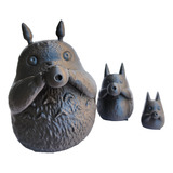 Figura Totoro Y Su Familia 3d, My3dimpresiones