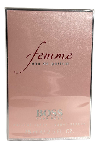 Hugo Boss Femme Eau De Parfum 75 ml Para  Mujer