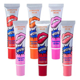 Set De 6 Tintas Labiales Wow Hermosos Colores