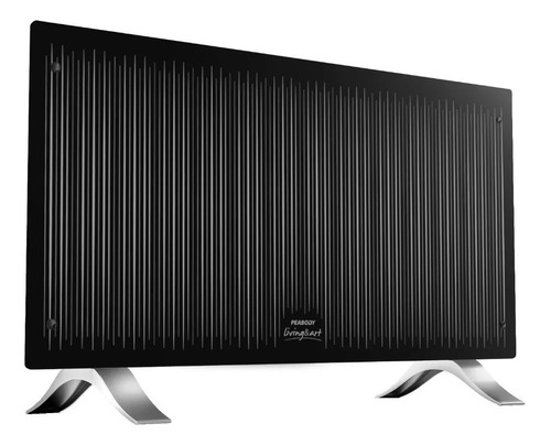 Panel Vitroconvector Peabody 2000w Estufa Calefactor Negro