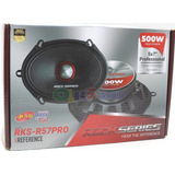 Medio Rango Profesional 5x7 250w. Rms Rockseries Rks-r57pro Color Negro