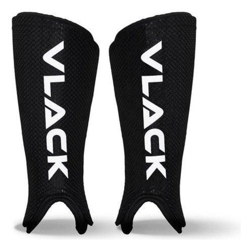 Canilleras De Hockey Vlack Anatomicas Bumpers Negras