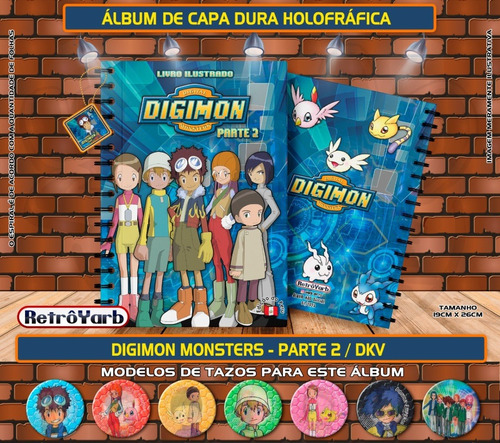 Álbum Digimon Dkv 2021 (novo)