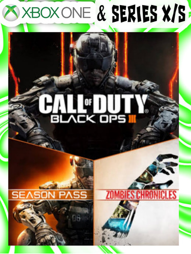 Cod: Black Ops 3 Deluxe Edición Xbox One Y Series X/s