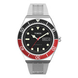 Reloj Timex M79 Automatic 40mm Red Stainless Steel