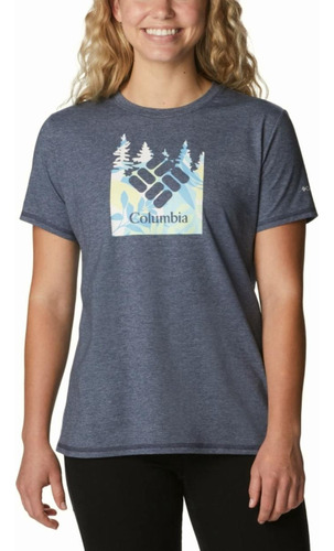 Columbia Sun Trek Camiseta De Manga Corta Para Mujer,