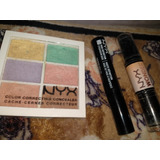 Combo 3 Productos Nyx Original Poco Uso Maquillaje Profesion