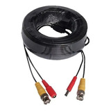 Cable Para Camaras Seguridad Cctv Video Y Poder Bnc 30 Mts