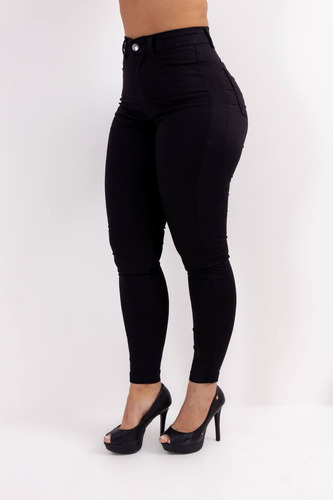 Calça Modeladora Arco Black Mamacita Jeans Original
