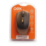 Mouse Com Fio 1000 Dpi Oex Ms100 - Preto