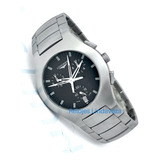 Reloj Longines Oposition Cronometro Negro Acero