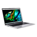 Portatil 14 Acer Intel 4 Nucleos Ram 8gb 256gb Ssd Silver