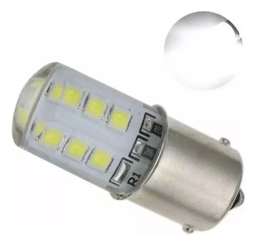 Foco Calavera Stop Estrobo Moto 2/3w 12v Led  Rojo O Blanco