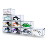 Cajas De Acrílico Para Tenis Apilables 10 Piezas Sneakerbox 