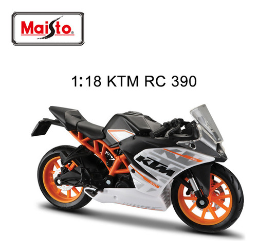 Ktm 690 Super Duke Miniatura Metal Motocicleta 1/18 A