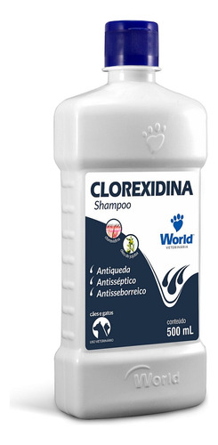 Shampoo Dermatológico Dug's Clorexidina 500ml - World Vet