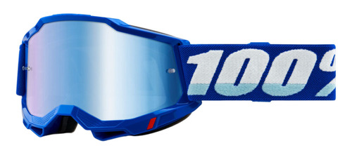 Óculos Motorcycle Bike Moto 100% Accuri 2 Goggle Azul Pro