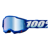 Óculos Motorcycle Bike Moto 100% Accuri 2 Goggle Azul Pro