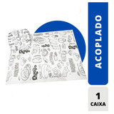 Papel Acoplado Lanches E Frios Delivery 40x40 C/ 400 Full
