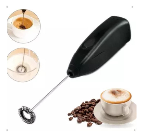 Mini Mixer Elétrico Misturador Bebidas Leite Café Cappuccino