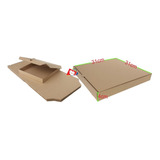 50 Cajas De Pizza En Carton  31cmx31cmx4 Cm