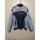 Campera Honda Racing Jacket Vintage Gris