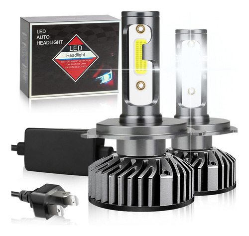 14000lm Kit De Faros Led H4 Luz Alta Y Baja Para Volkswagen