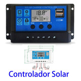 Controlador De Carga Solar Automático 12v/24v 100a Usb Pwm L