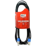 Cabo Microfone Cannon Xlr 5m Mxt 1un Cabo Xlr