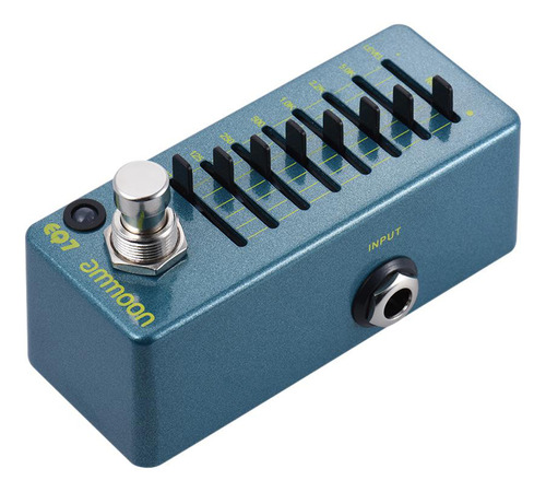 Pedal De Efectos Eq7 Mini Ammoon Equalizer De 7 Bandas, Efec