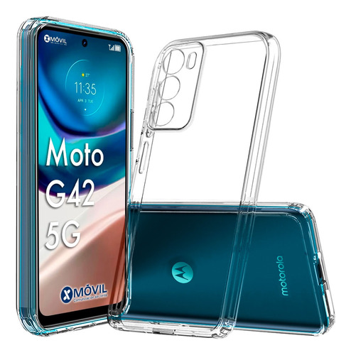 Funda Para Motorola Transparente Protector Acrigel Space