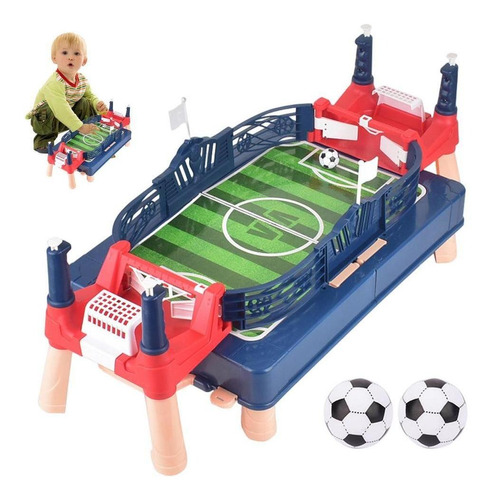 Juego De Futbolín De Mesa Set De Juego De Fútbol De Mesa