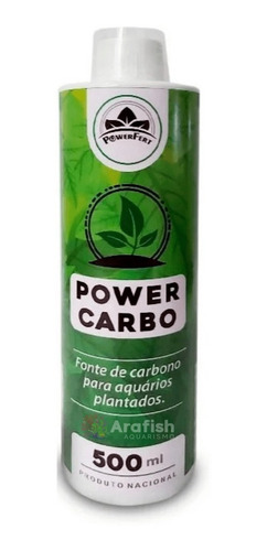 Powerfert Power Carbo 500ml Co2 Líquido - Aquários Plantados