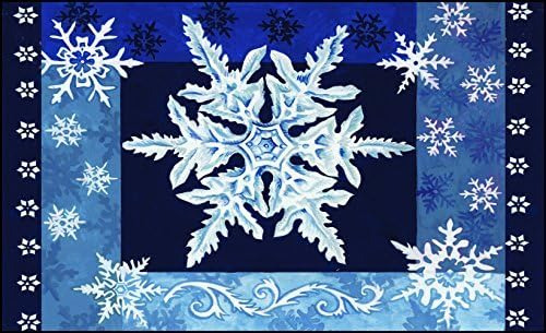 800111 Cool Snowflakes - Tapete De Puerta De Invierno De 18 